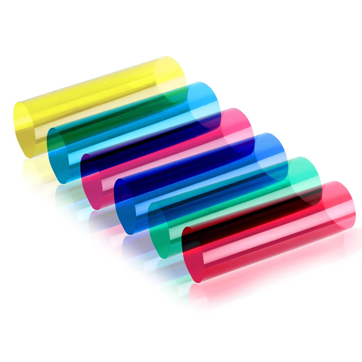 Fogli di acetato A3 OHP foglio di acetato trasparente pellicola di plastica filtro luce gel aiuto alla lettura spesso 100 micron aiuto alla lettura rosso, giallo, blu, rosa, verde, trasparente