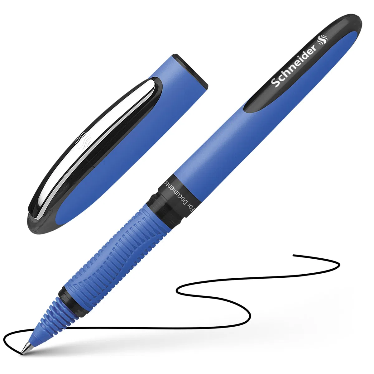 Schneider P183201x10 Penna Roller, 0.5 mm, nero