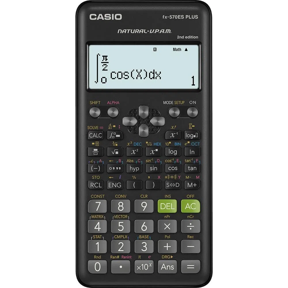 Casio Calcolatrice scientifica FX-570ESPLUS-2SETD