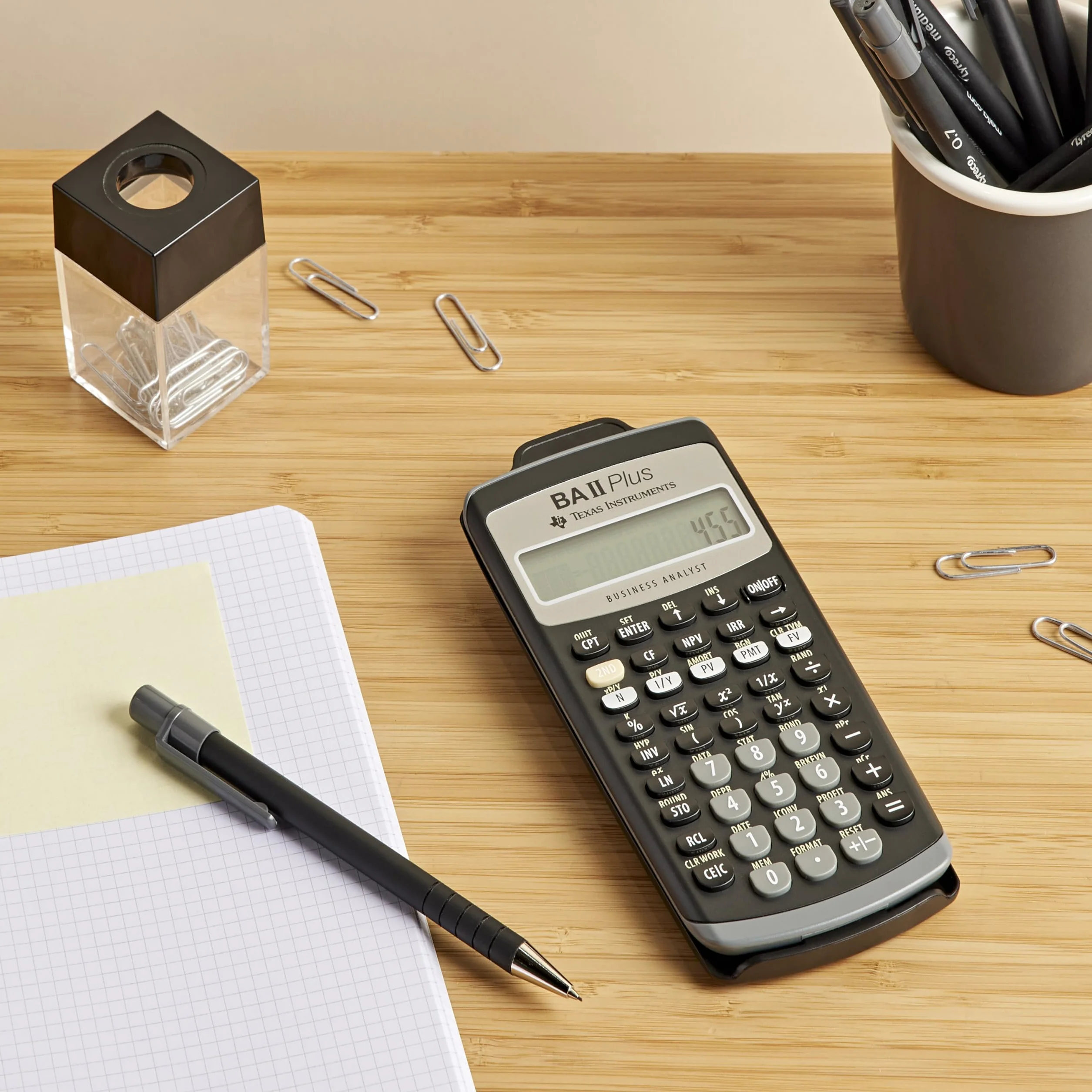 Texas Instruments TI-BA II Plus - Calcolatrice finanziaria VE=1