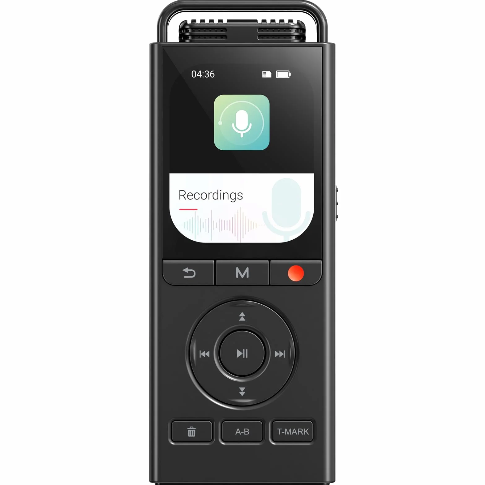 MECHEN 144 GB Registratore Vocale Digitale, Registratore Vocale Attivato con Tempo di Registrazione 10.000 h, Audio HD 3072Kbps, Riduzione del Rumore, Modalità Prima, Password e Riproduzione (V06)