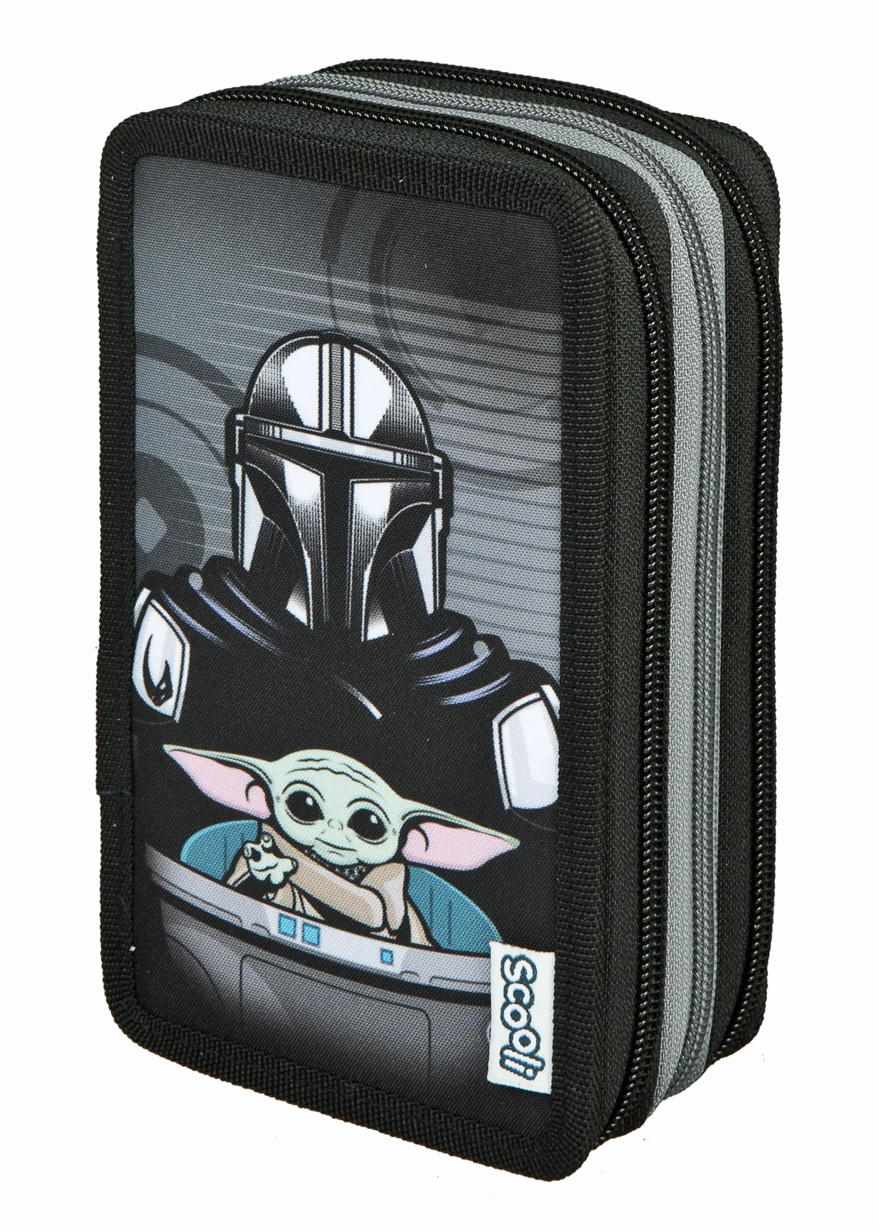 Scooli - Tripledecker Star Wars - Estuche escolar con bolígrafos y accesorios de Ideal para la escuela, El Tiempo Libre y para llevar - a partir de 6 Años