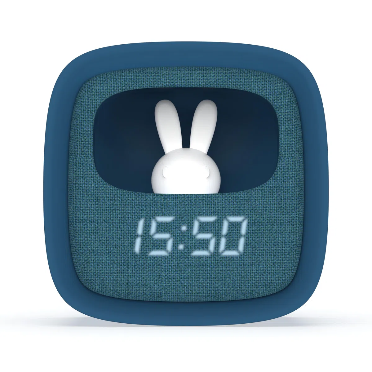 Mob BILLY CLOCK REVEIL VEILLEUSE LAPIN DARK BLUE