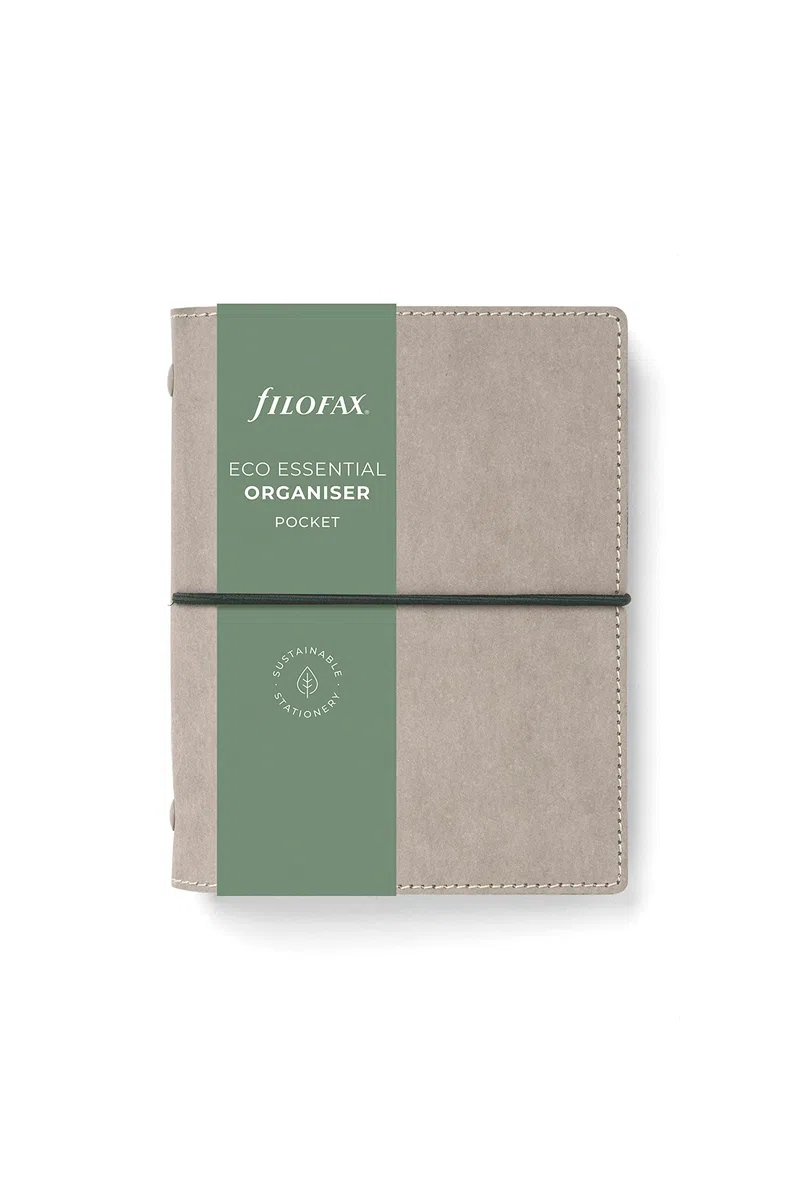 Filofax Organizer Eco Essential Pocket Organiser Ash Grey 2026