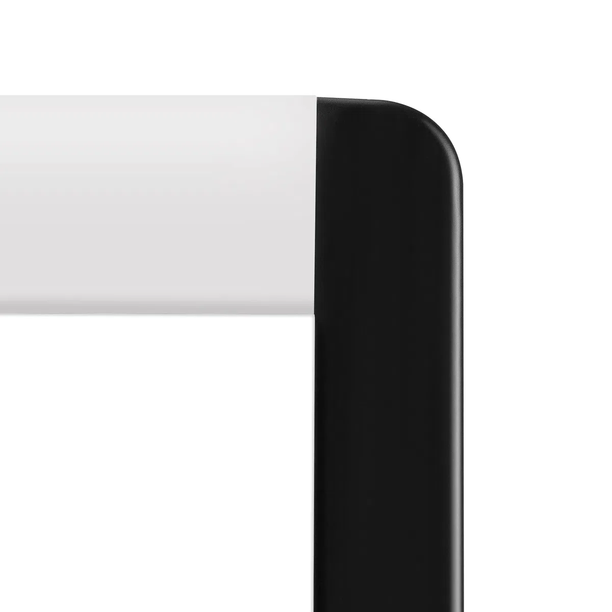 Amazon Basics Rettangolare Lavagna magnetica cancellabile e bacheca combinata, con struttura in plastica e alluminio, Confezione singola, 43 x 58 cm, Bianco, giallo