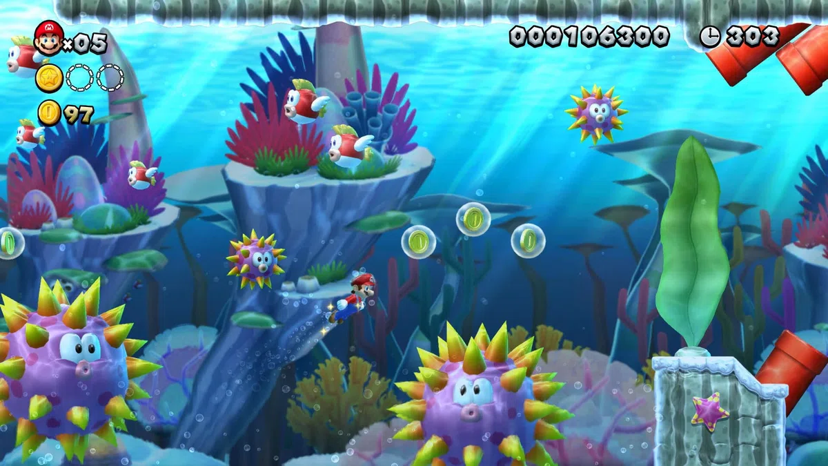 Nintendo New Super Mario Bros. U Deluxe Standard Allemand, Anglais, Chinois simplifié, Coréen, Espagnol, Français, It