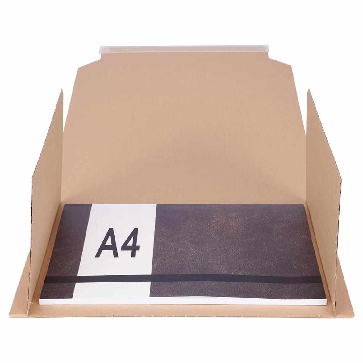 verpacking imballaggi per libri 310 x 250 x 20-70 mm DIN A4 BV-4 marrone [dimensione e quantità a scelta] imballaggio avvolgente spedizione 50 pezzi