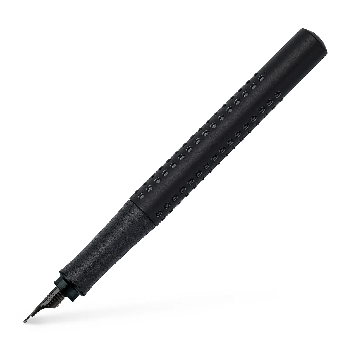 Faber-Castell Stilografica Grip Edition All Black M