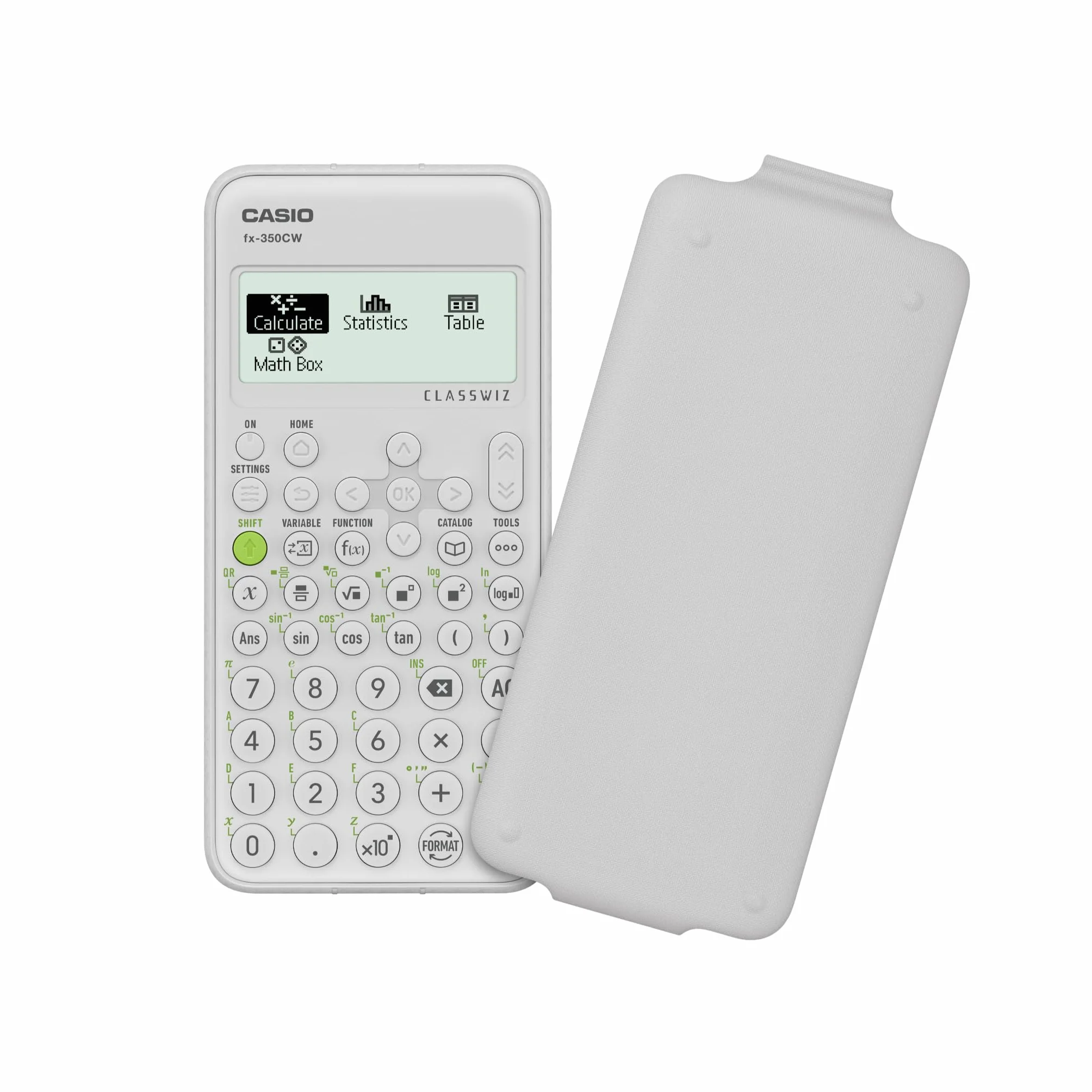 Casio FX-350CW Calcolatrice Scientifica con oltre 290 Funzioni e Display Naturale HD a 4 gradazioni di grigio