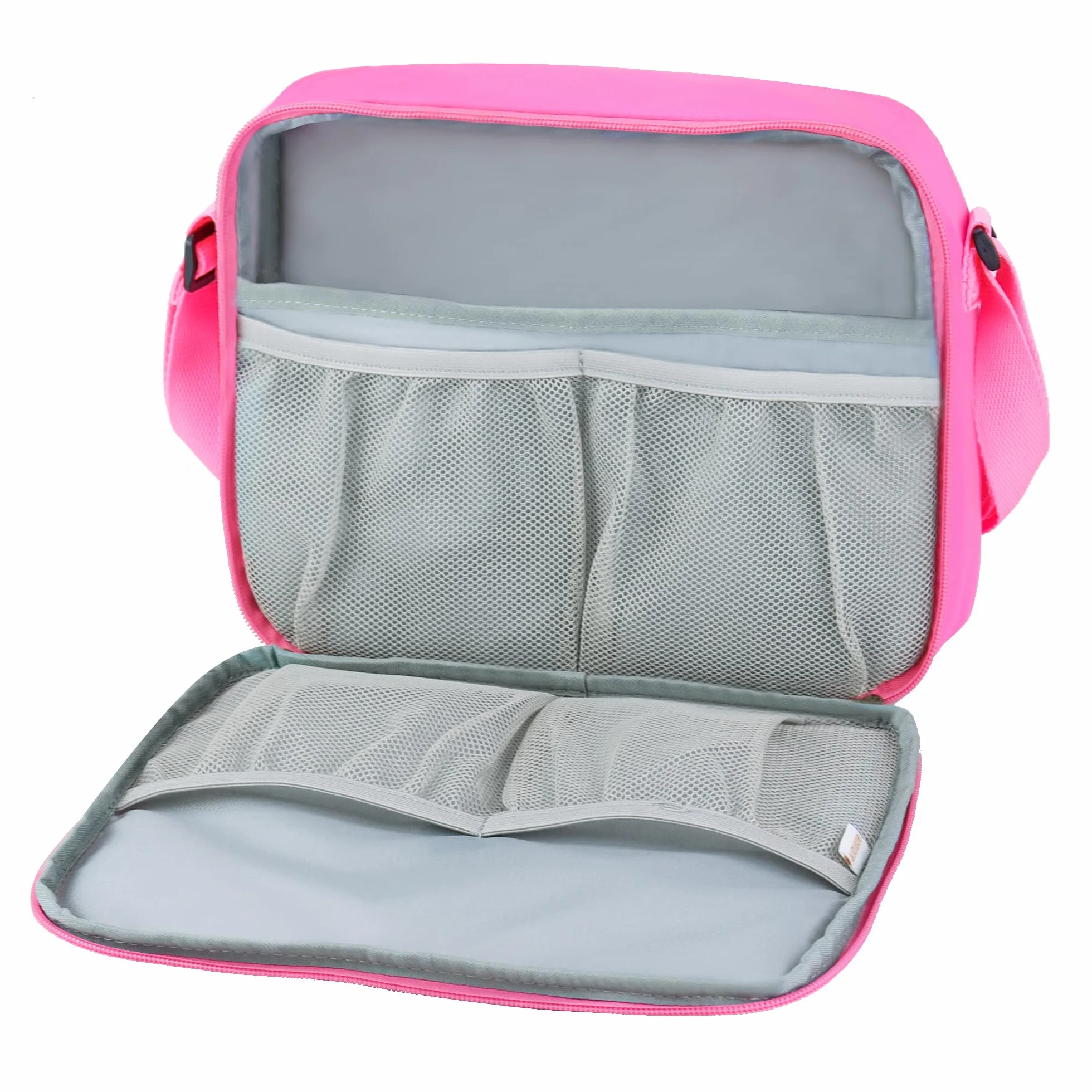 Annmore Borsa Compatibile con Timio Reader e 4 Set da 20 Dischi, Rosa