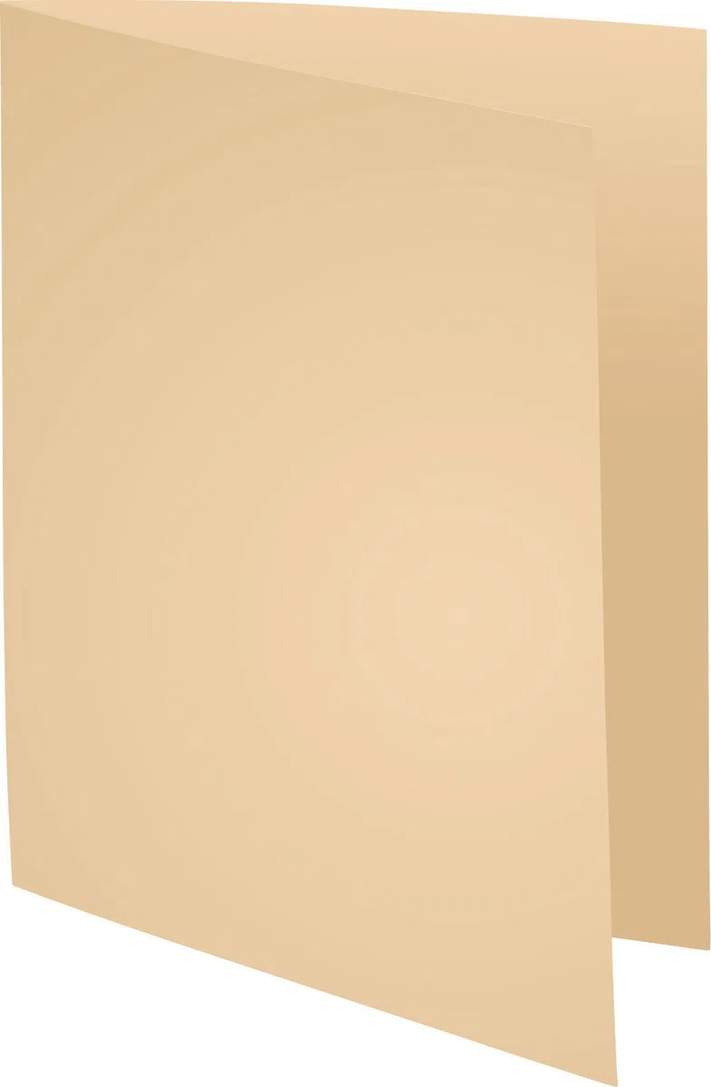 Exacompta 420002E Cartelle Semplici, 24x32 cm, Crema
