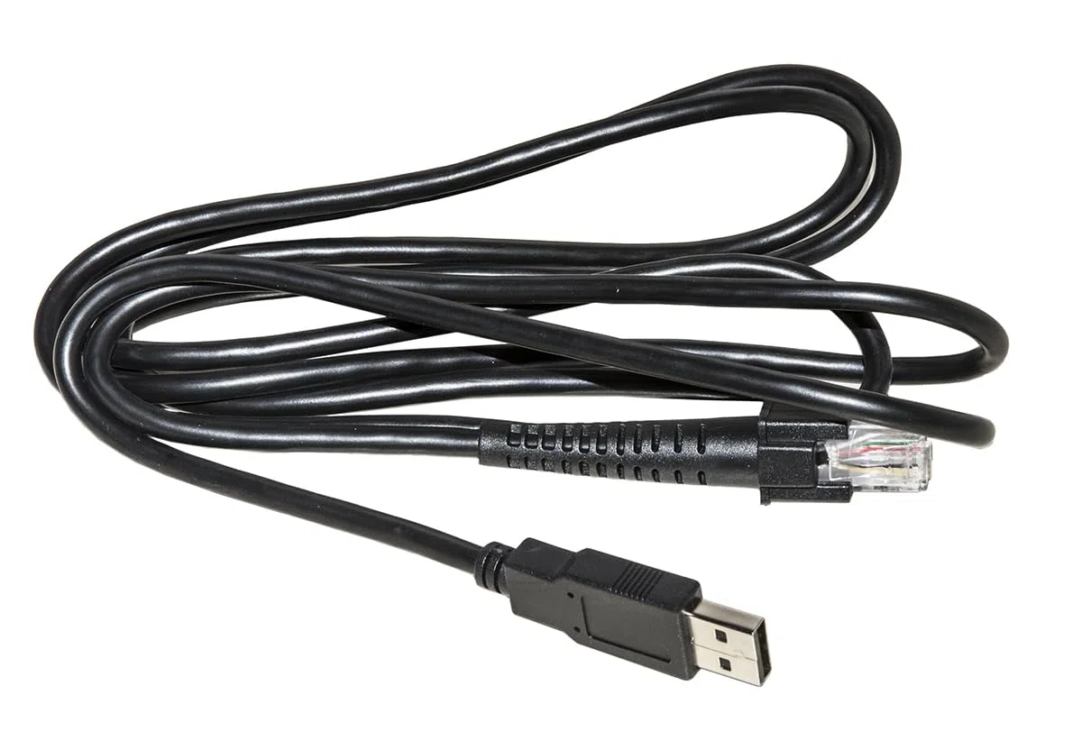 LINK LKLET19 - Lettore Codici a Barre 1D/2D (QR, Fattura Elettronica) con Cavo USB – Scanner per Magazzino, Negozio e Registratori di Cassa