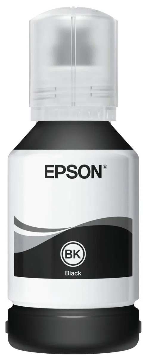 Epson EcoTank, Serie 111, Flacone Inchiostro per Stampanti EcoTank, Single Pack 1 Colore (Nero), 120 ml, Inchiostri Pigmentati (Confezione da 2)