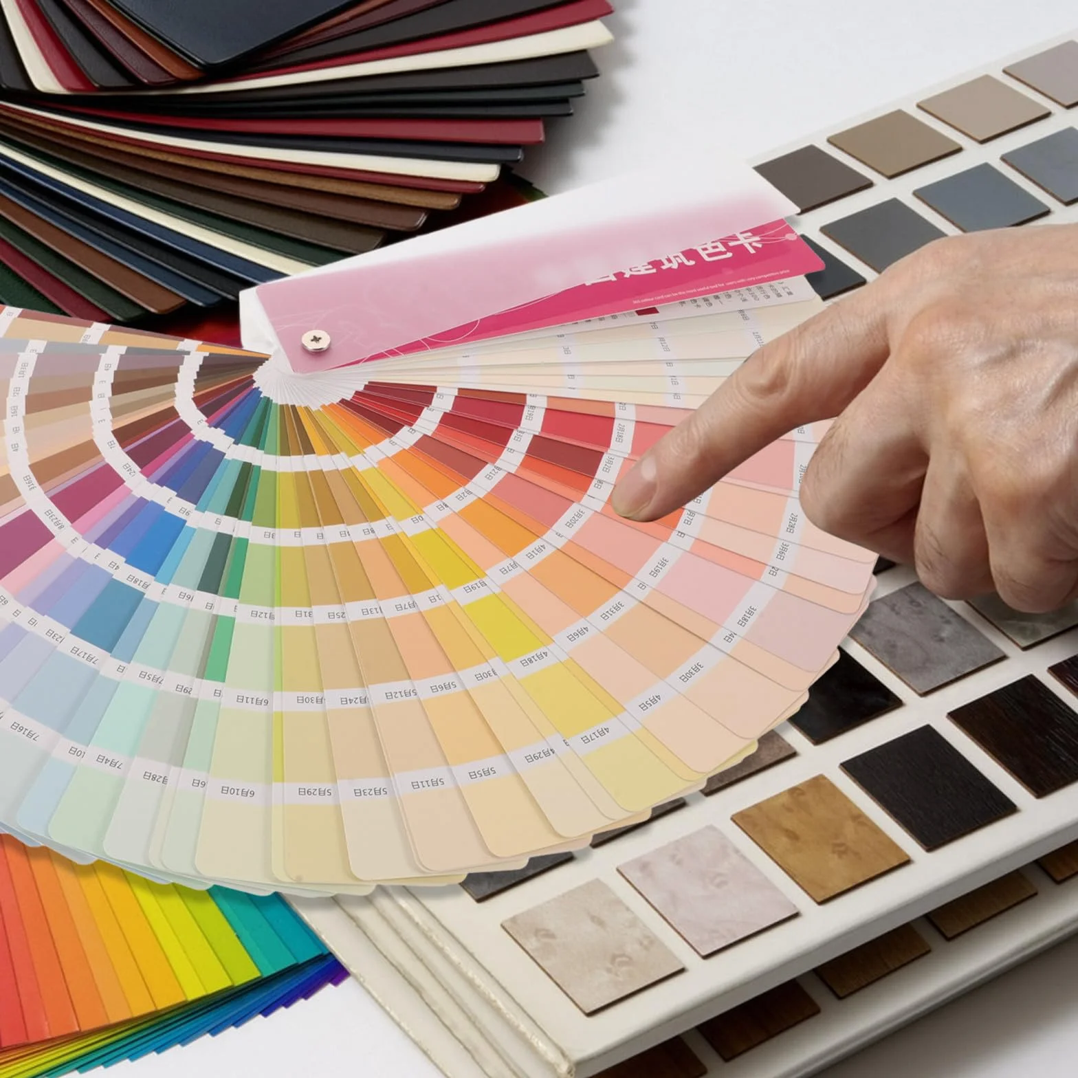 MAGICLULU Campioni di Vernice 365 Colori Standard in Carta Campione, Set per Verniciatura di Pavimenti e Oggetti, Adatto a Professionisti e Uso Domestico