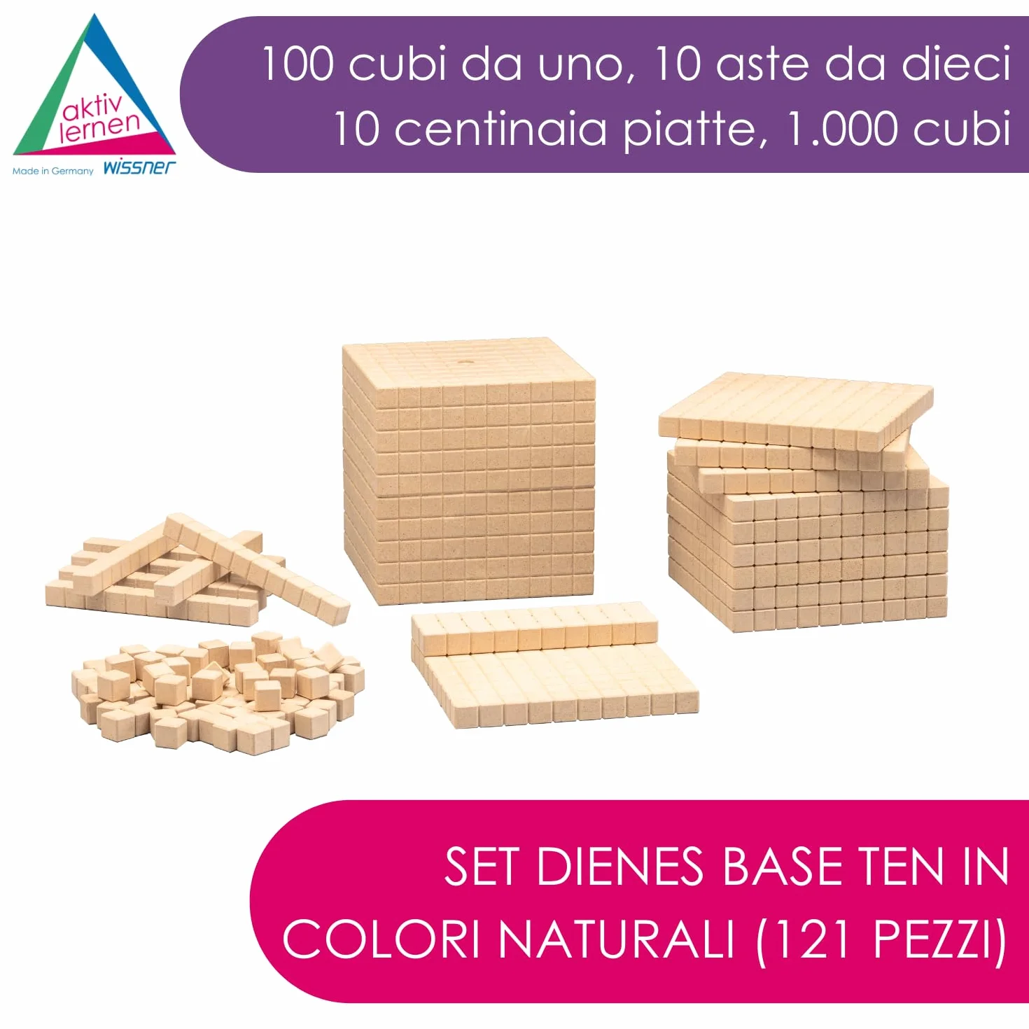 WISSNER DADI decimali per Matematica