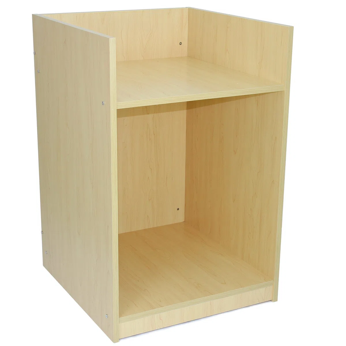 Monster Shop Cassettiera per banconi e banconi da banco per negozi al dettaglio, con mensole, in legno di acero, 60 cm x 90 cm x 60 cm, melamina MDF