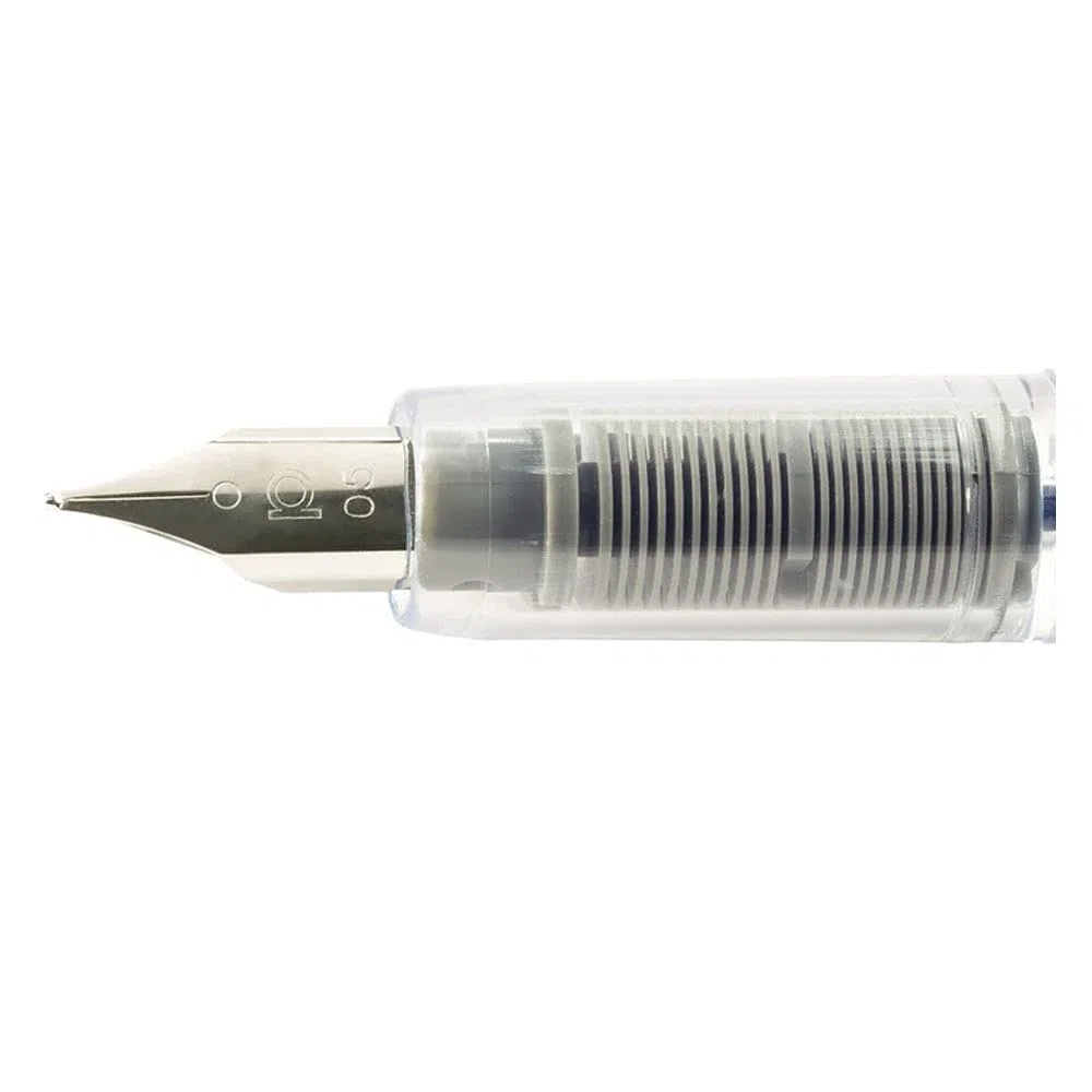 PLATINUM Prefounte Graphite Blue Penna stilografica