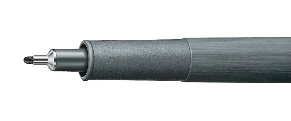 STAEDTLER penne Pigment Liner, inchiostro nero, punta in metallo, larghezza tratto 1.0 mm, ideali per disegno tecnico, confezione da 10, 308 10-9