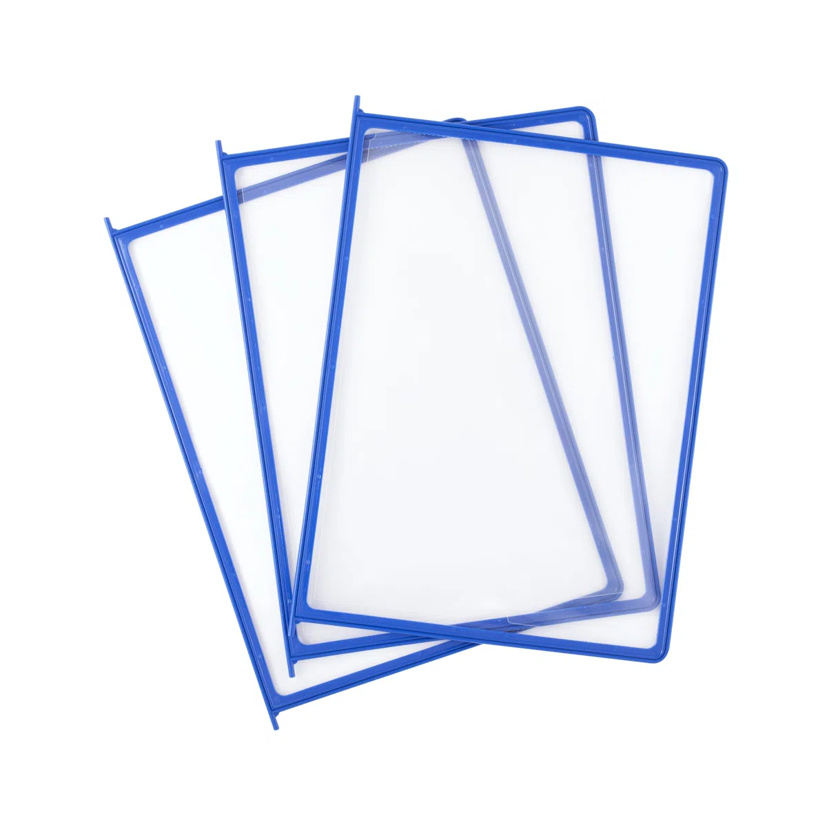 Leviatan Pannello di visualizzazione A4, PP, confezione da 10 pezzi, blu