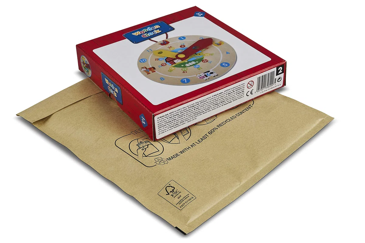 Bankers Box Borsa imbottita con bolle 220 x 260 mm (Numero 15) per la protezione degli spedizioni, 100 buste