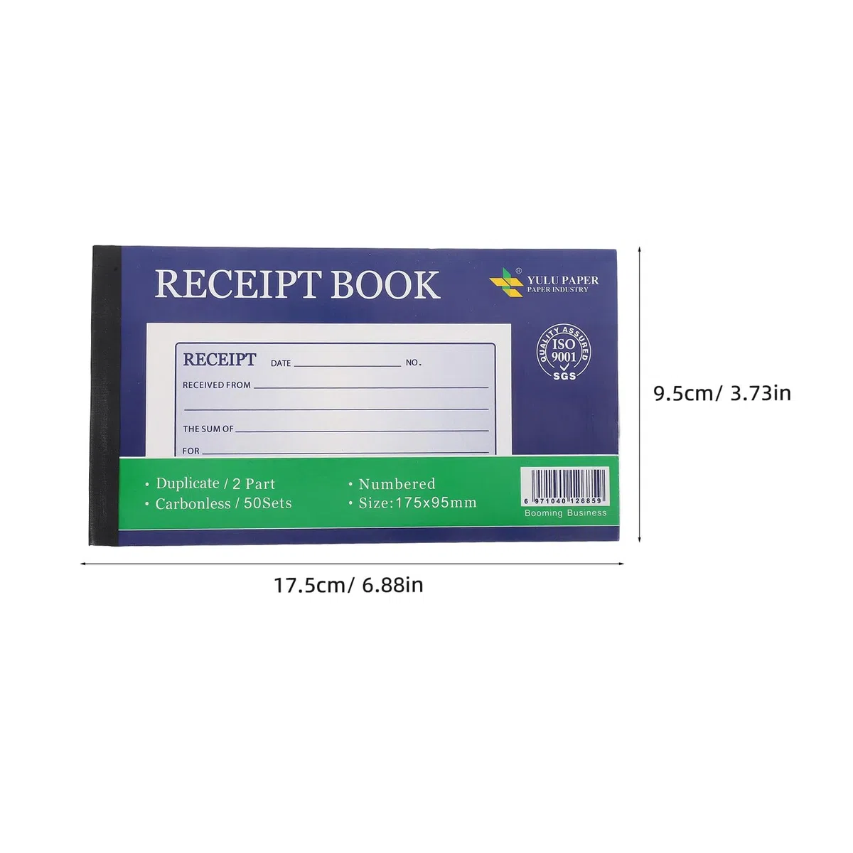 5 Pezzi Libretto Di Ricevute in Inglese Modulo Fattura Al Dettaglio Modulo Fattura Aziendale Moduli Per Fatture Aziendali Libretto Delle Ricevute Degli Ordini