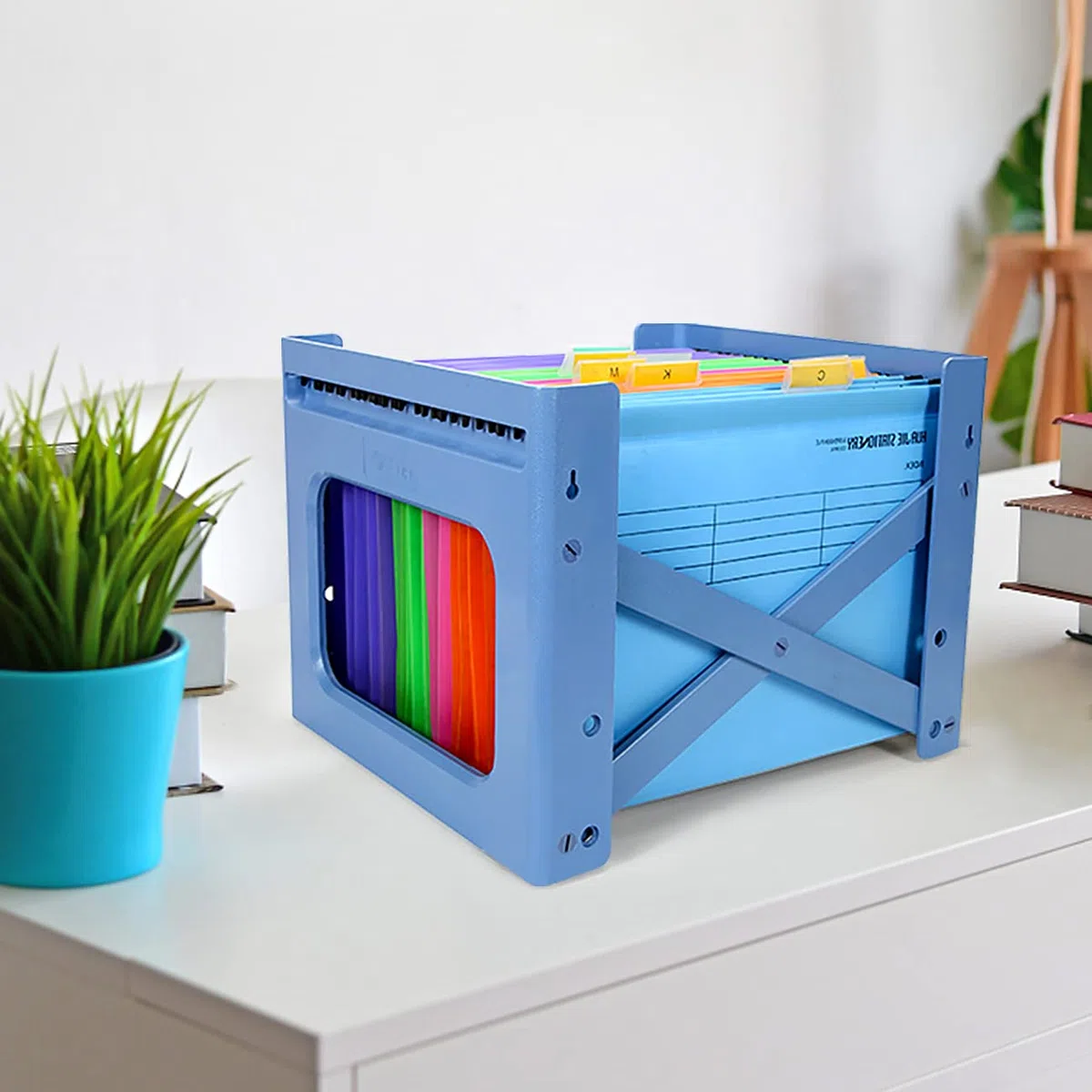 20 pezzi A4 File Sospesi in Formato con Linguette e Inserti per Schede per Ufficio Organizzazione a Casa
