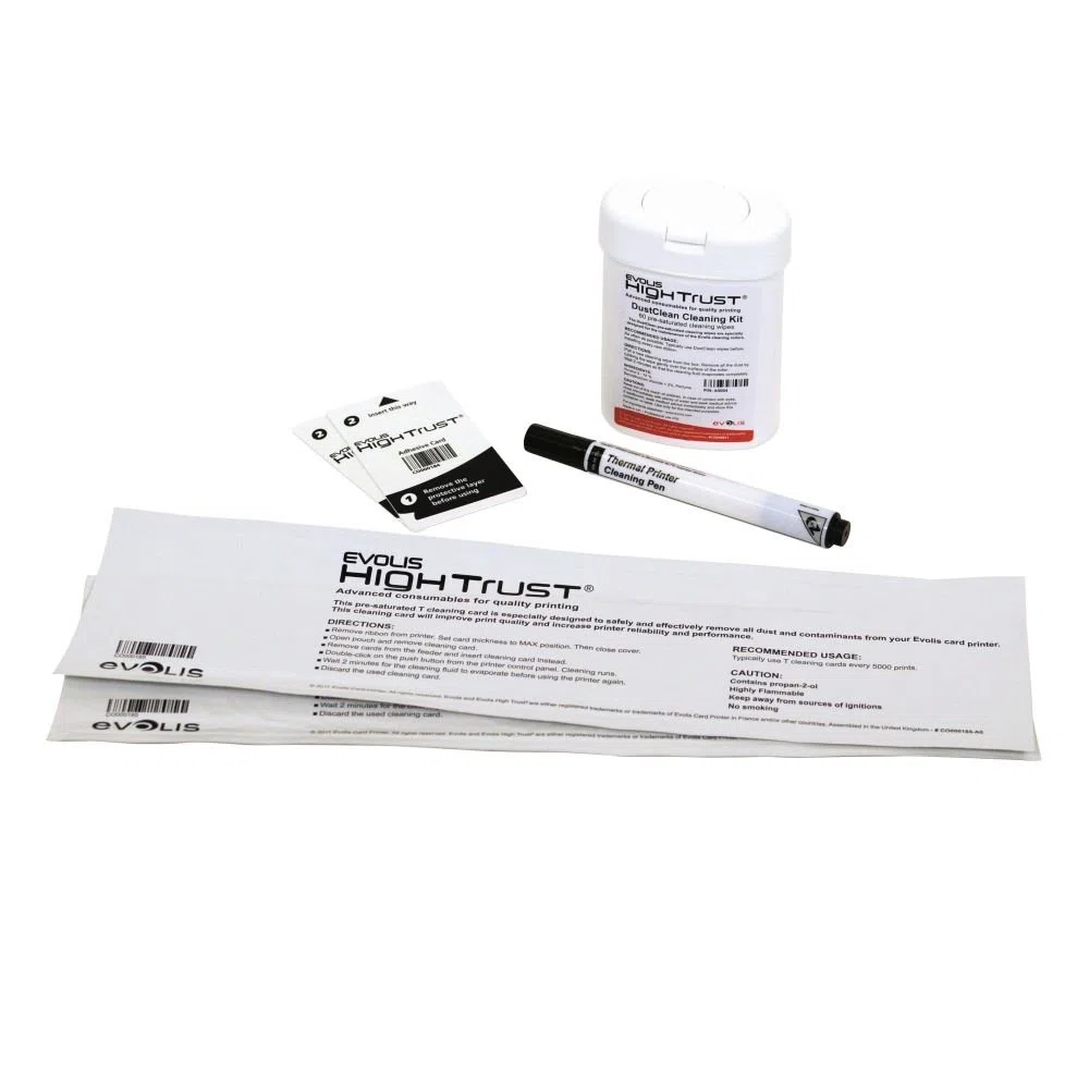 Evolis Kit di pulizia avanzato stampante per carte [ACL002]