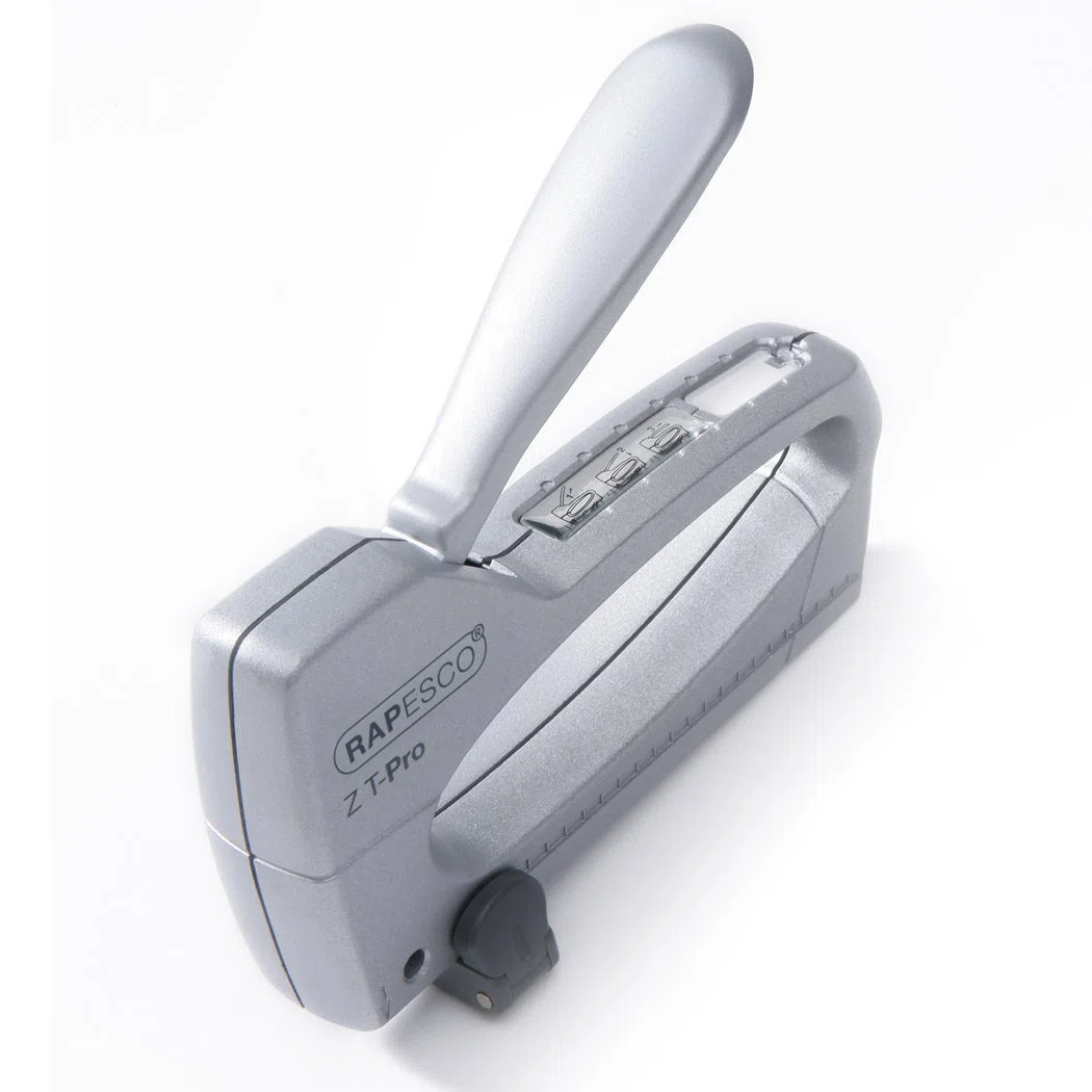 Rapesco 0930 Z T-Pro Fissatrice Manuale con 4000 Punti e Levapunti, Metallizzato