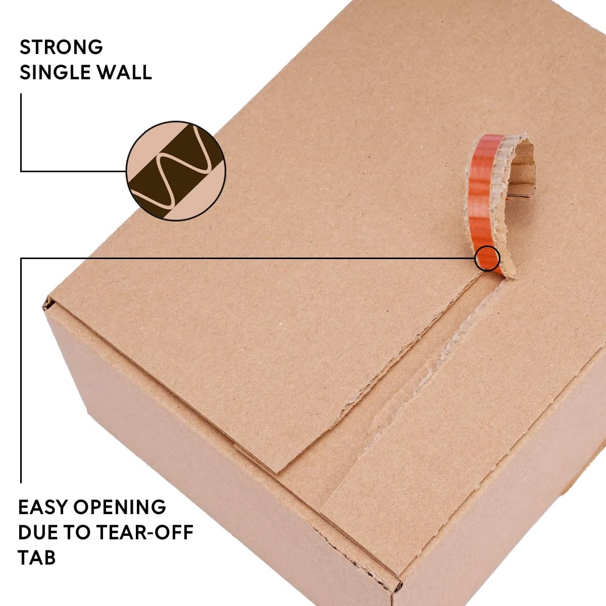 verpacking Cartone automatico 304 x 216 x 130-220 mm VP 50 altezza variabile marrone [dimensione e quantità selezionabili] cartoni da spedizione con coperchio autoadesivo 20 pezzi