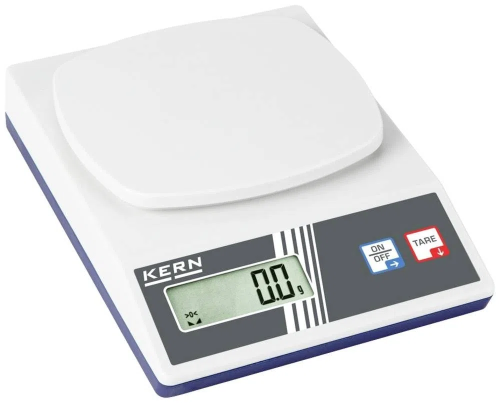 KERN Bilancia scolastica EFS 200-1S05 (funzionamento a 2 tasti, portata massima 220 g, leggibilità 0,1 g, riproducibilità 0,1 g, per lezioni scolastiche)