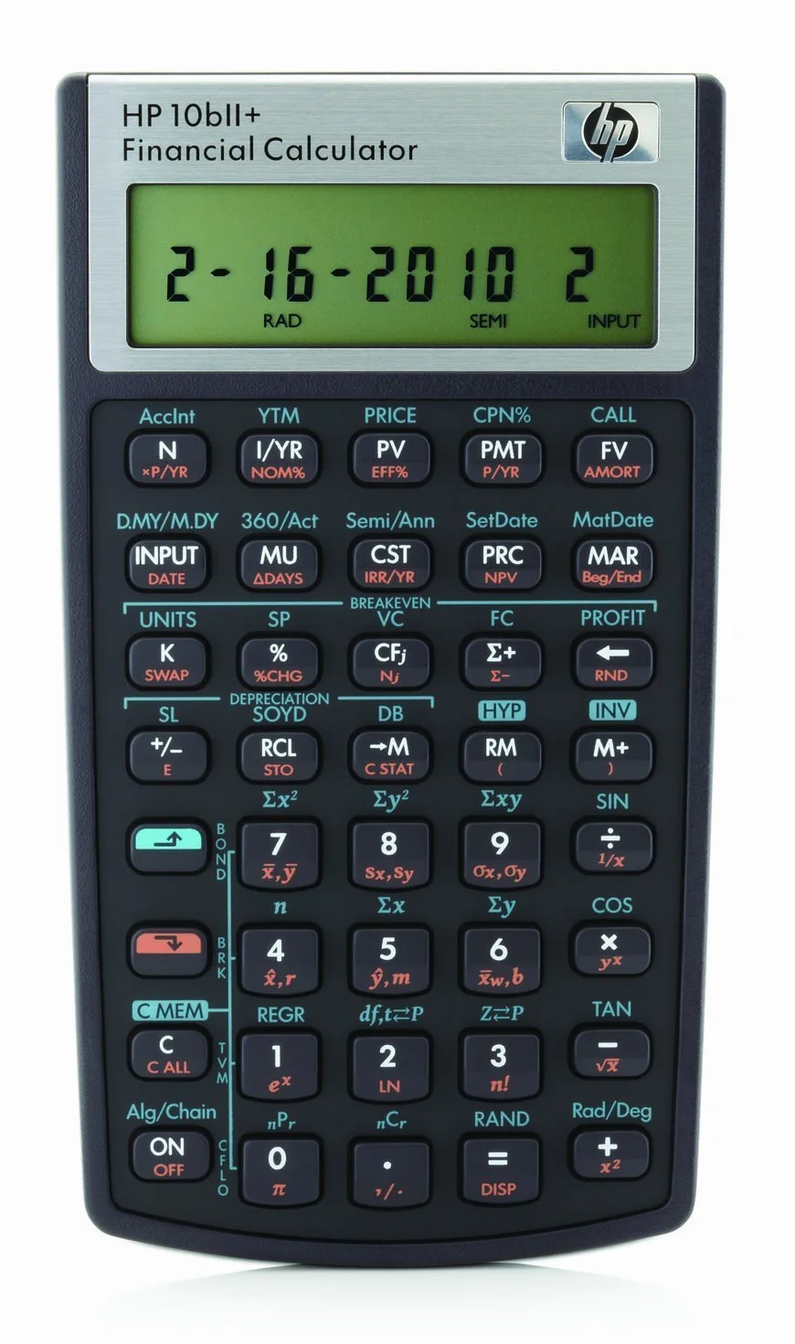HP 10 BII + Calcolatrice
