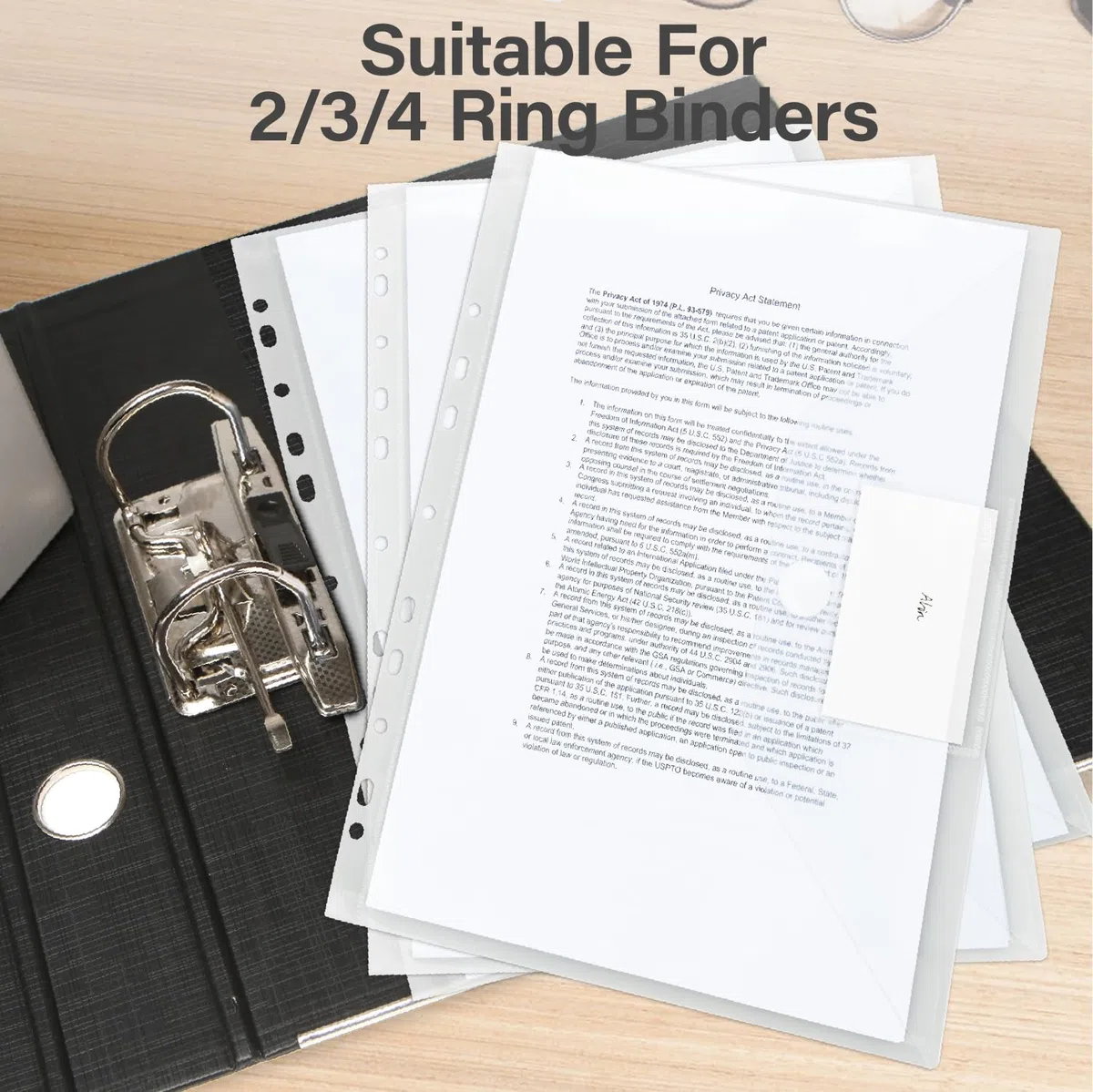 MOWETOO 22 Pezzi Cartelline Trasparenti A4, Cartellina Portadocumenti A4 Plastica, Impermeabile Cartellina Porta Documenti, con Chiusura a Bottone e Porta Etichetta, per L'home Office, Scuola e Viaggi