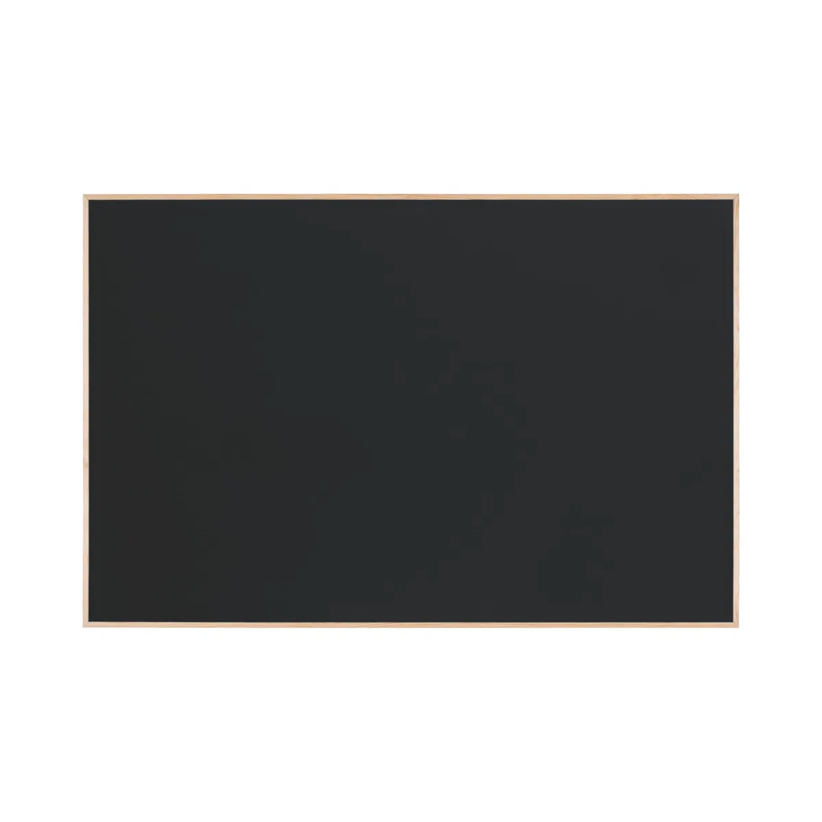 Bi-Office Lavagna New Basic, 88.5 x 58.5 cm, Superficie Non Magnetica, Cornice In Pino Verniciato
