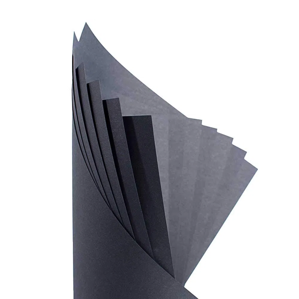 House of Card & Paper - Cartoncino formato A2, 210 g/mq, confezione da 25 fogli, colore: Nero