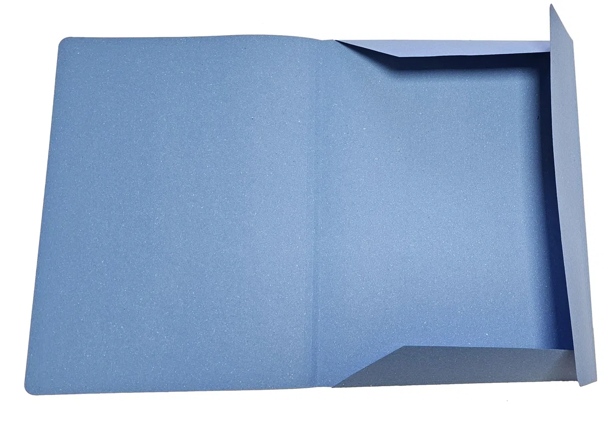 Cartellina Manilla 3 Lembi 200 gr. Azzurro, Conf. 50 pezzi, Dimensioni 330mm x 250 mm Archivio Documenti
