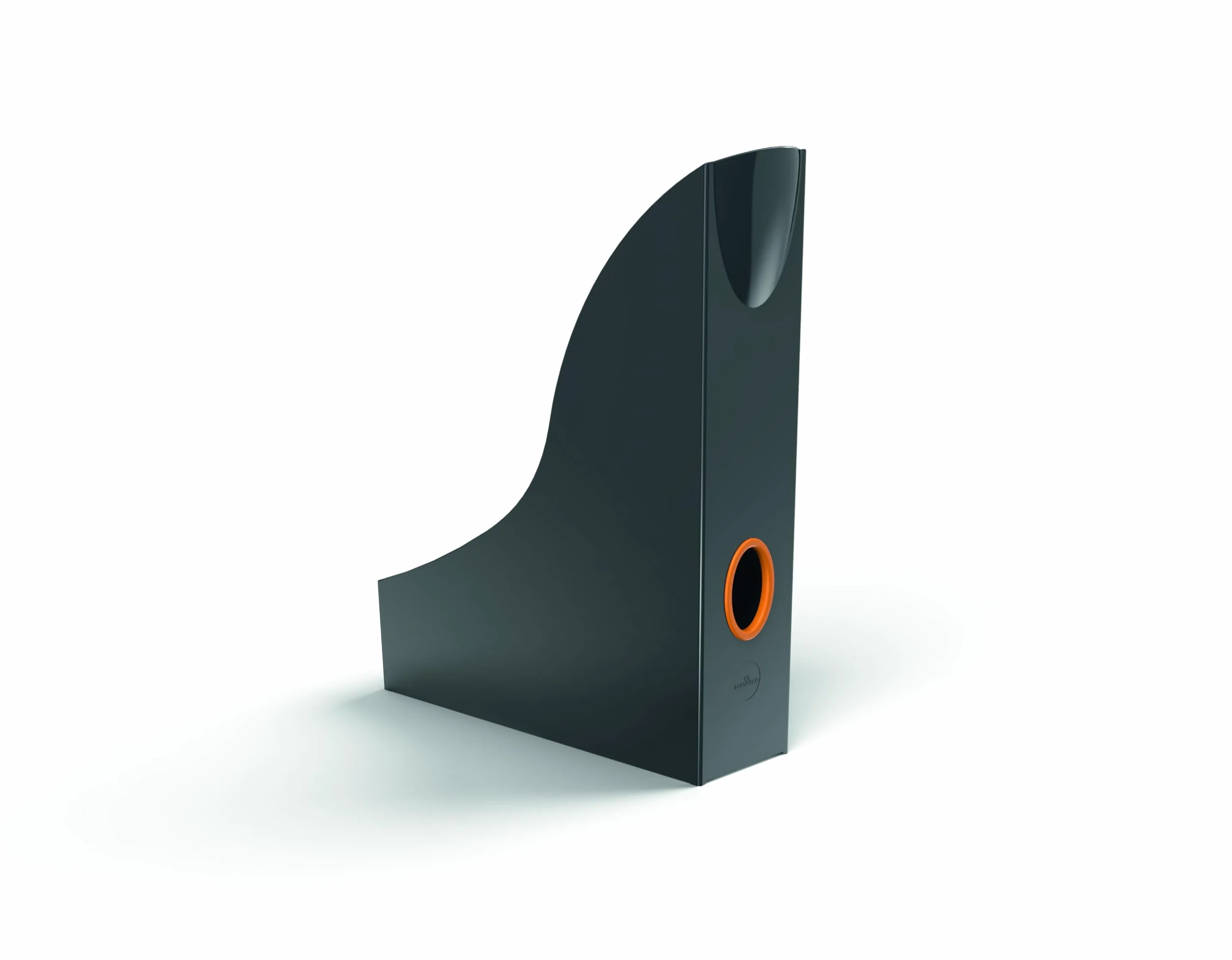 Durable 770657 Set di 5 Portariviste con Fori di Presa Colorati, 73x306x241 mm (1 Portariviste), Antracite