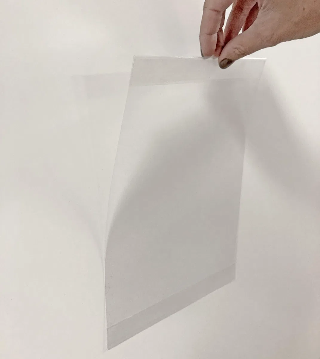 Confezione da 10 supporti A4 per poster adesivi da parete, forma a C, per proteggere poster e foto da graffi, 2 adesivi biadesivi da parete