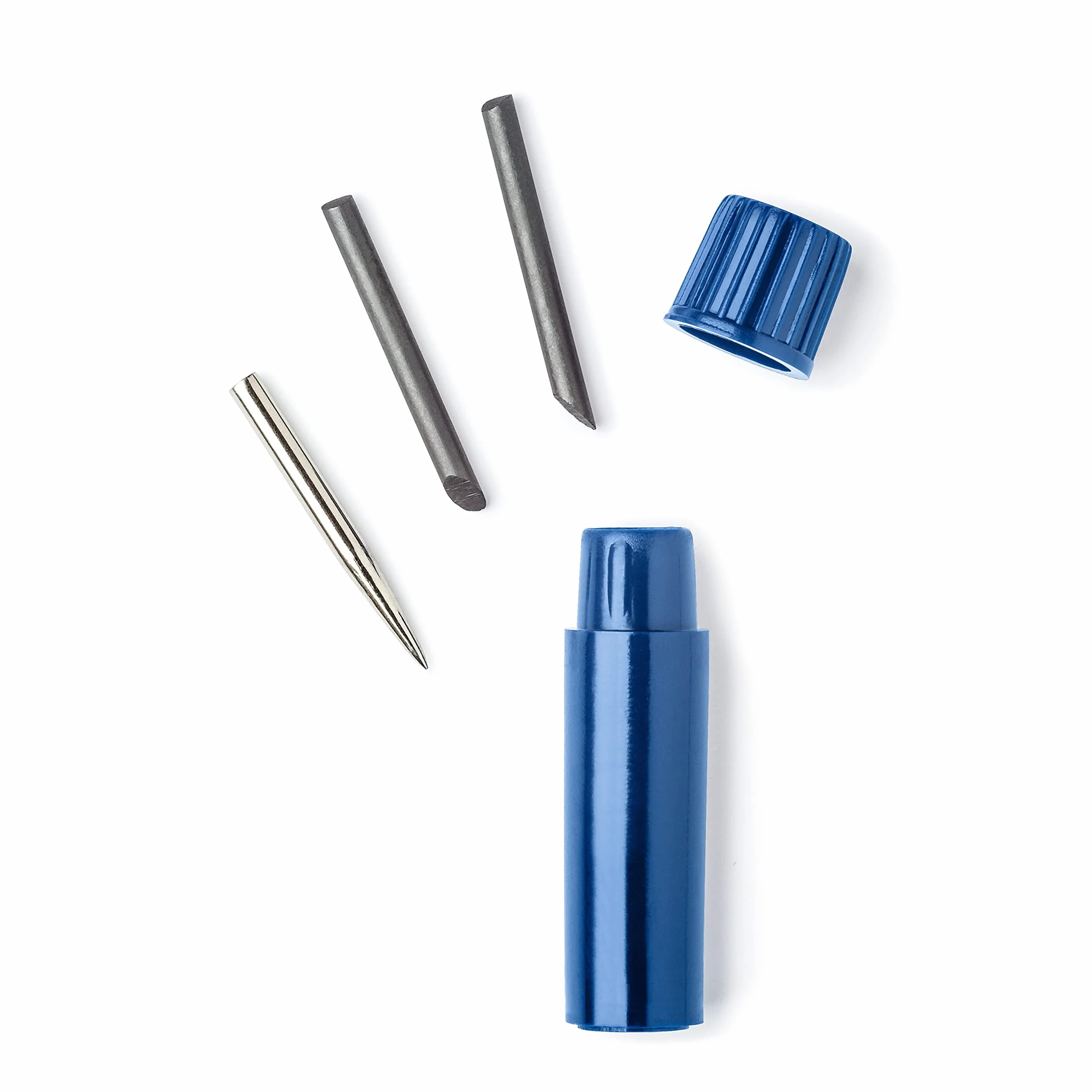 Staedtler 552 01 Mars Comfort 552 - Compasso a regolazione rapida, in custodia con coperchio ribaltabile, blu / argento Zirkel
