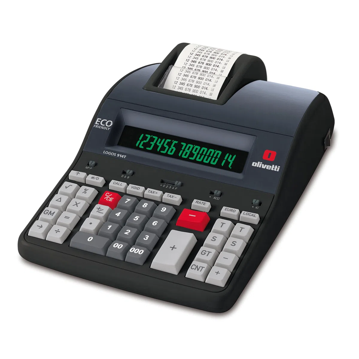 Olivetti 221779 - Calculadora impresora, 14 dígitos