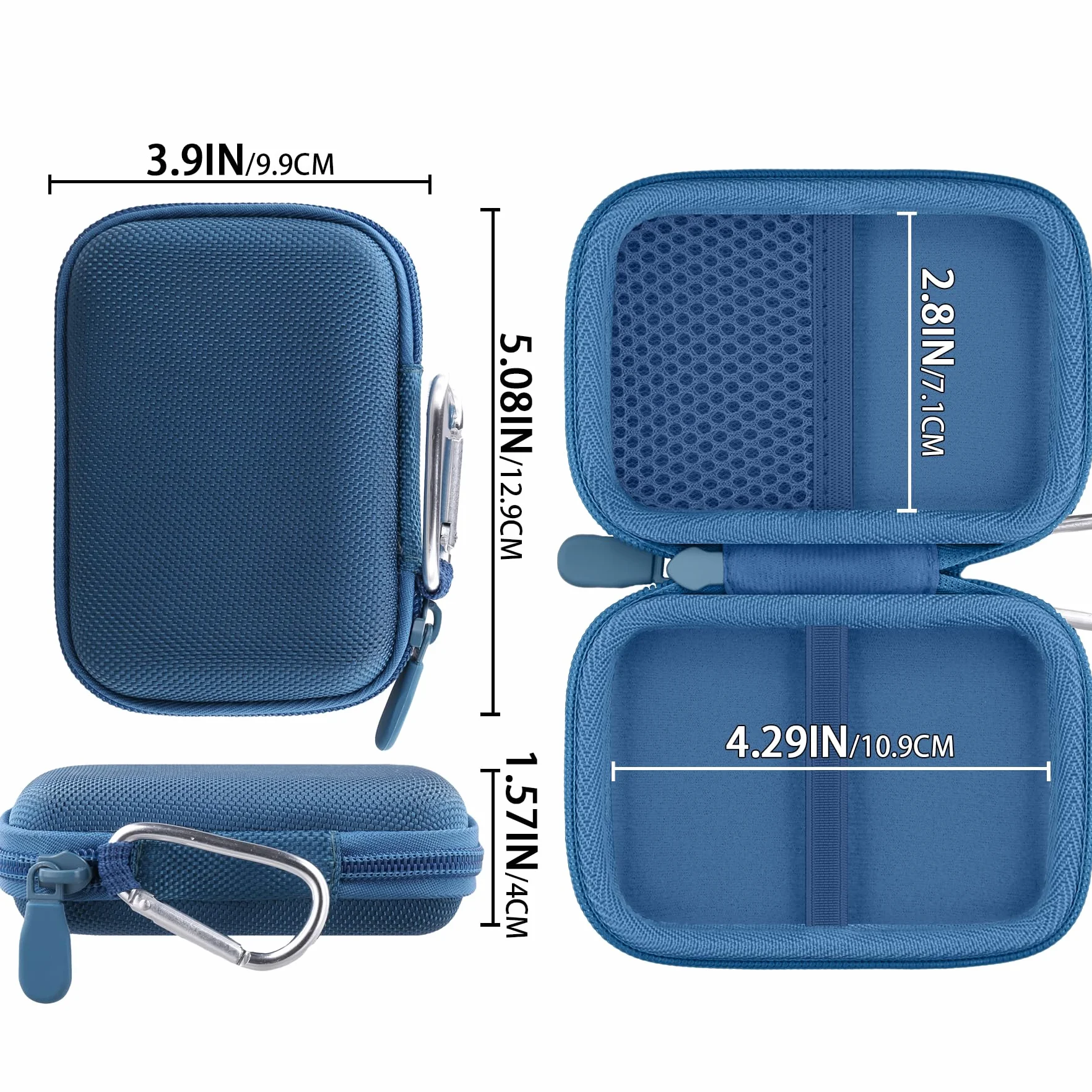 Khanka Custodia Compatibile con PLAUD Note Pro/PLAUD Note Registratore Vocale AI,Borsa Protettiva Portatile per PLAUD Note Pro/Note AI Registratore Vocale con Moschettone,Solo Custodia