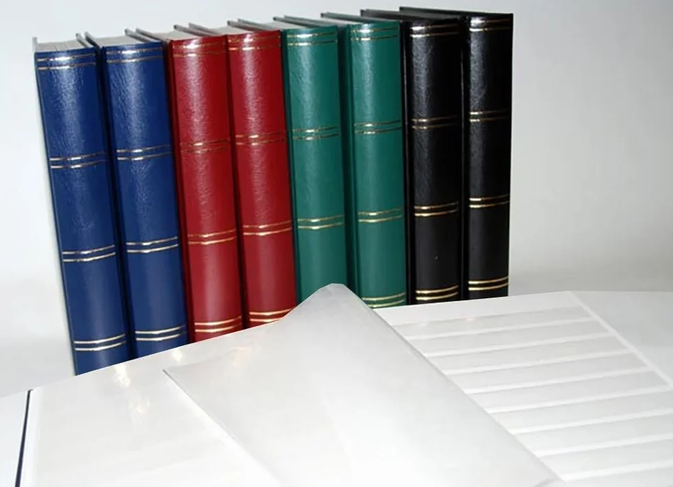 Prophila Leuchtturm classificatori 60 pagina bianco, nero colori