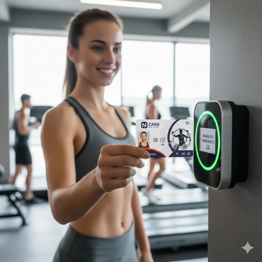 Card NFC Personalizzata in PVC - Biglietto da Visita Digitale Smart con Chip NTAG213/216 - Stampa Professionale Fronte/Retro Logo, Foto - Tessera Badge, Controllo Accessi, Social e Recensioni (1)