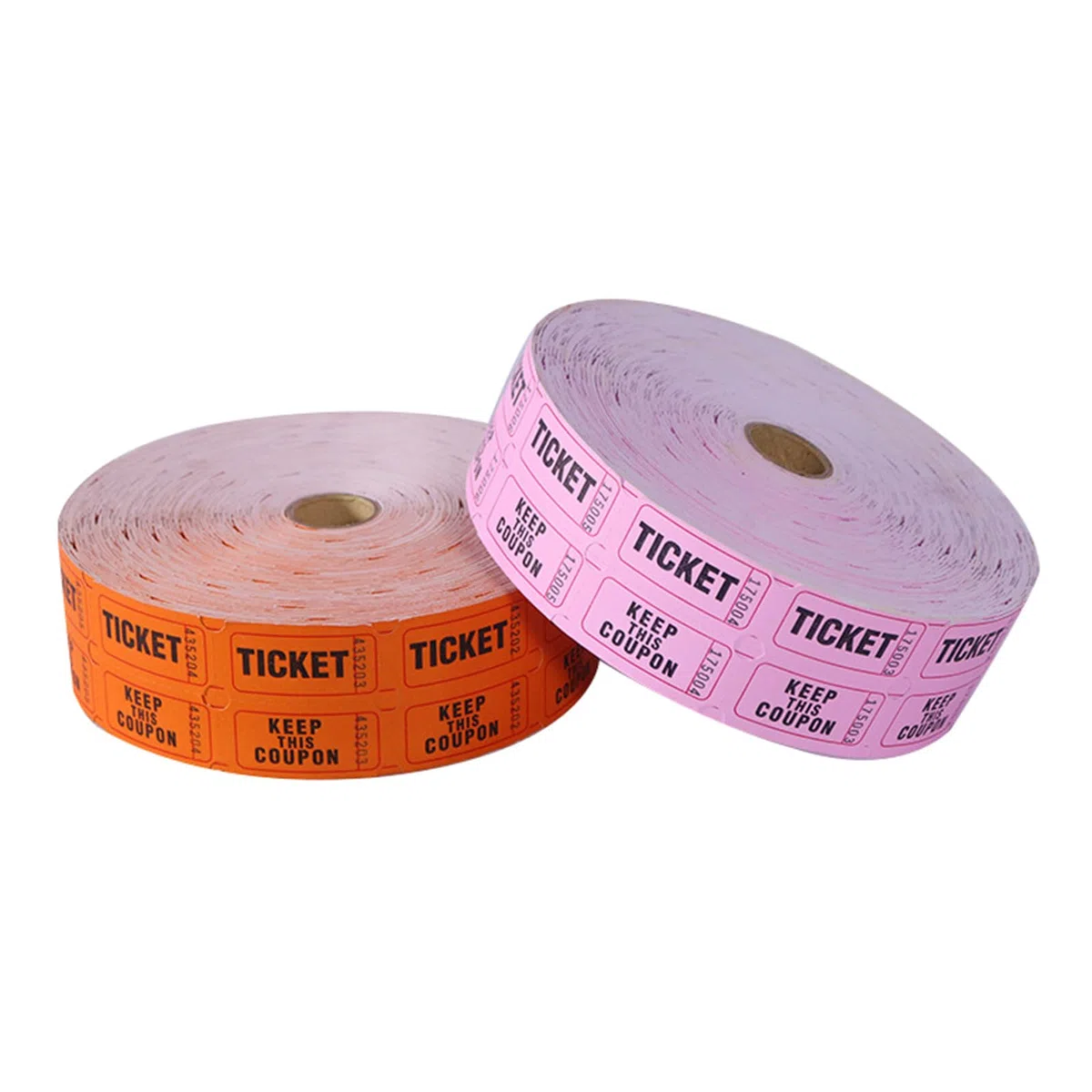 1 rotolo da 1000 biglietti numerati per lotteria, rotolo singolo per feste, premi, raccolta fondi, carnevale