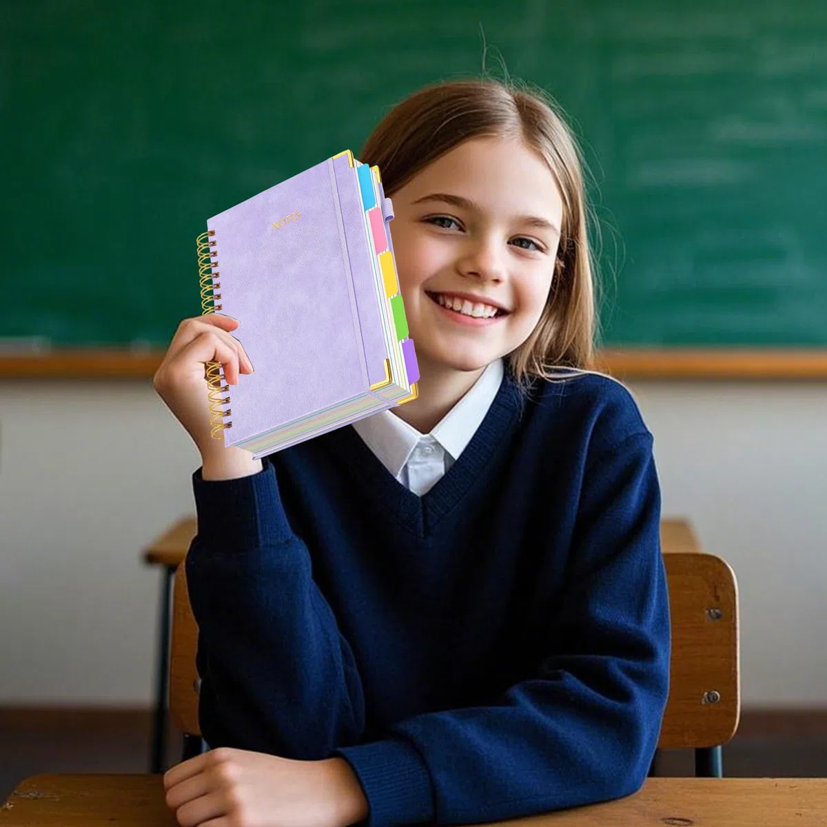 Taccuini scolastici - Diario B5 con separatore rimovibile | 300 pagine organizer compatto per insegnanti studenti riunioni e appunti | lavoro a casa