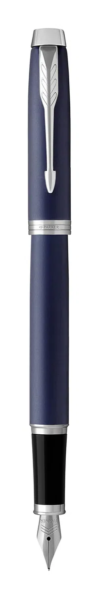 PARKER - Penna stilografica IM Core con incisione | Penna premium | Confezione regalo | inchiostro blu | regalo personalizzato | Nomi | incisi | Penna a stilo | idea regalo per il compleanno (Matte
