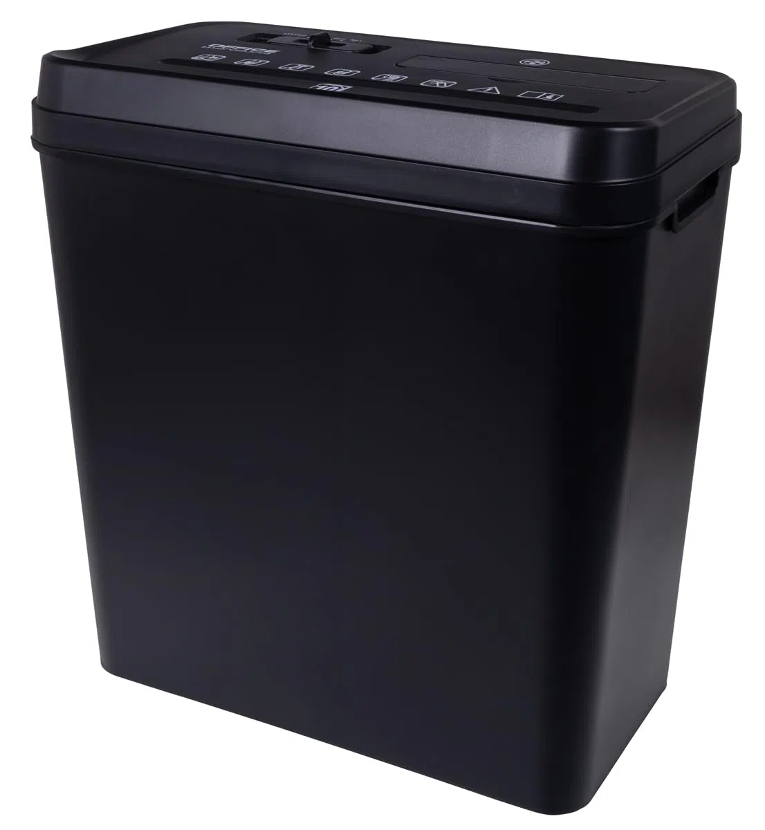 OFFICE PRODUCTS Distruggidocumenti/Taglio a strisce/Taglio Trasversale/Tritadocumenti/Fino a 10 fogli A4/Cestino 14 l/Nero/Distruggi documenti personali e da ufficio