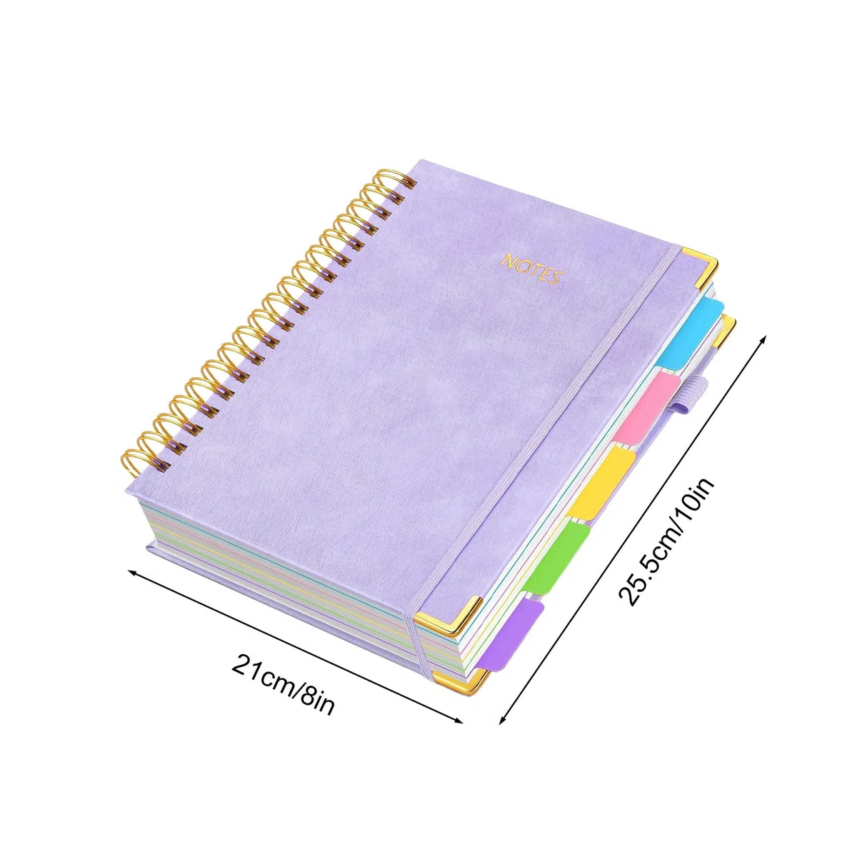 Taccuini scolastici - Diario B5 con separatore rimovibile | 300 pagine organizer compatto per insegnanti studenti riunioni e appunti | lavoro a casa