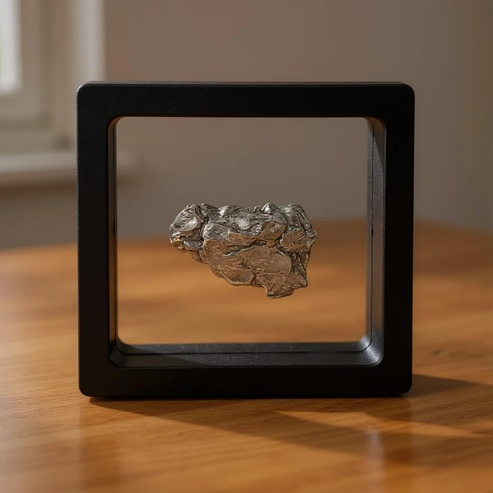 Makai - Vero meteorite, stella cadente con certificato di autenticità, confezione regalo, biglietto personalizzato con dedica