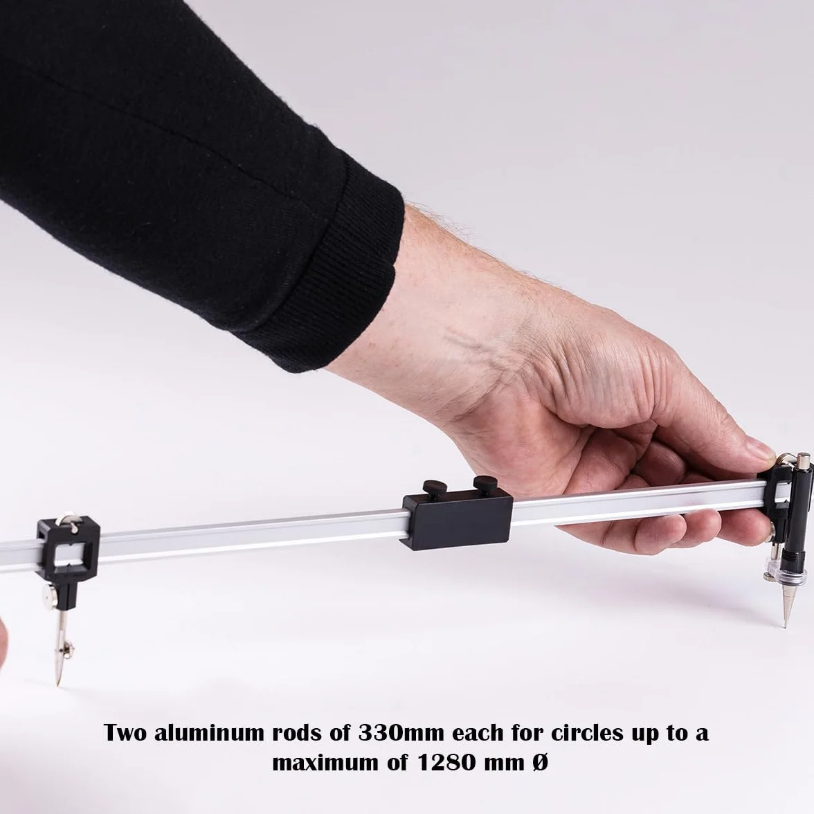 Aristo AH59000 - Compagno per cerchi con diametro fino a 1280 mm, accessori inclusi