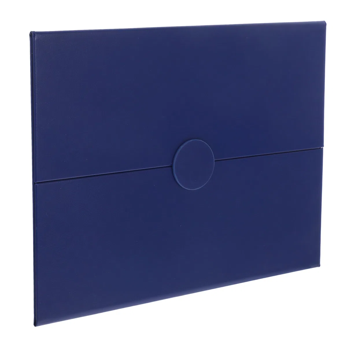 DOITOOL Copertina del certificato di laurea diplomi coperture copertina del premio del certificato Marina possessori di certificati titolare della licenza di matrimonio pelle Blu